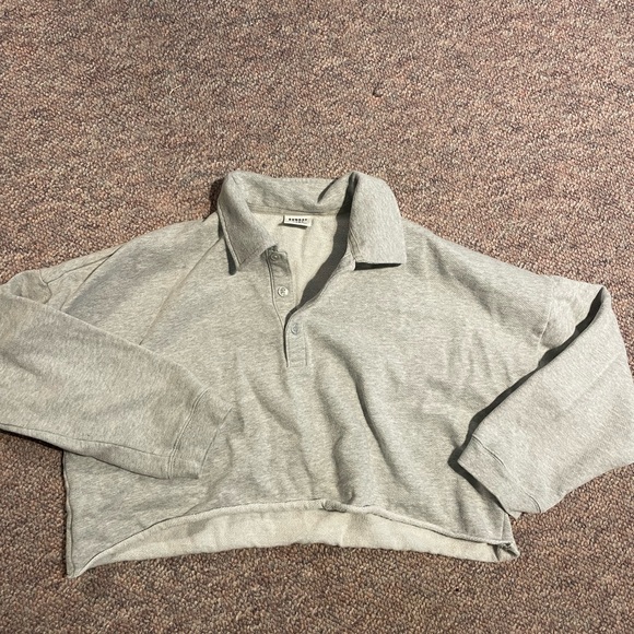 Sunday best cropped polo fleece - Picture 4 of 4